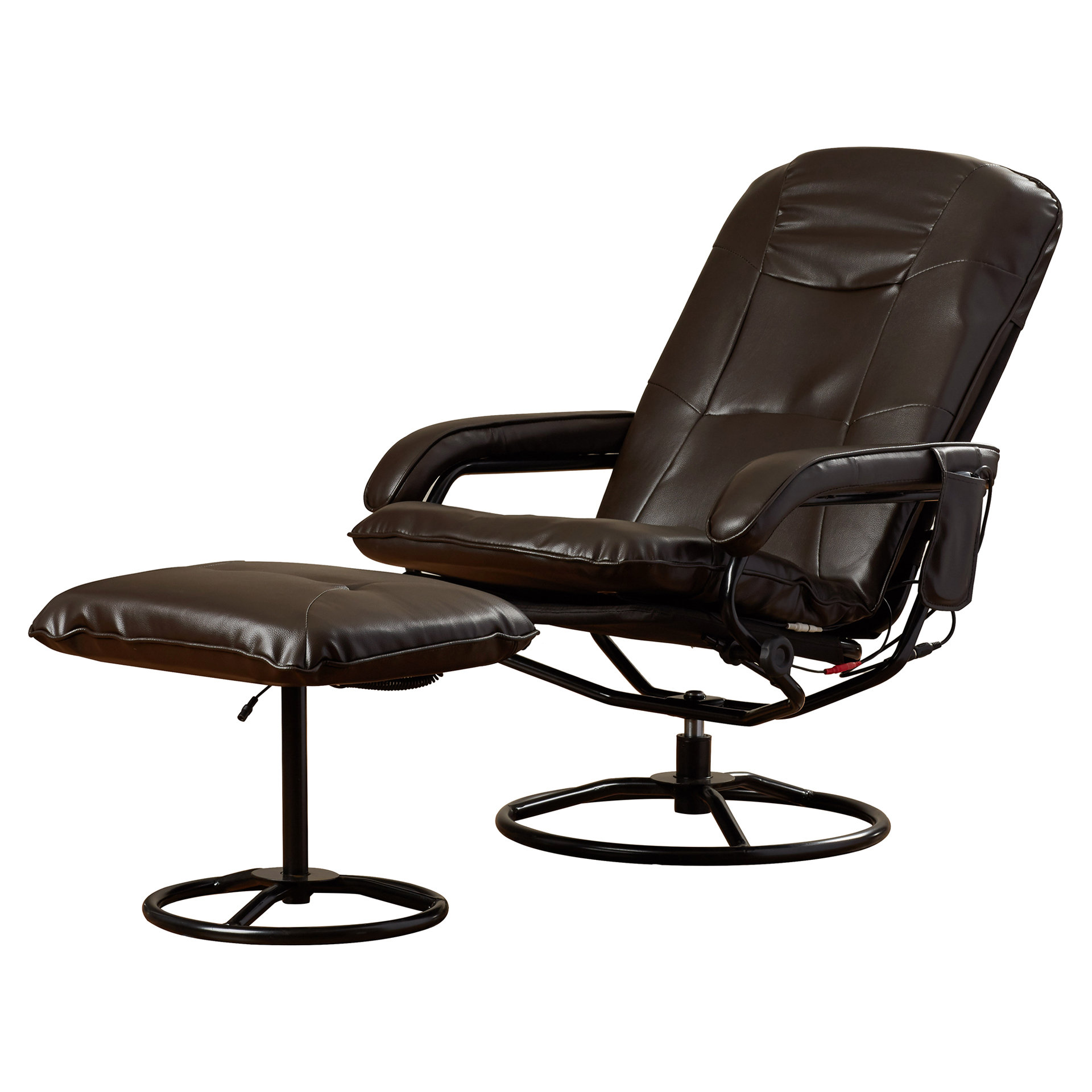 Symple Stuff Heated Reclining Massage Chair with Ottoman & Reviews